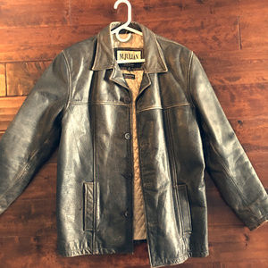 Leather Coat